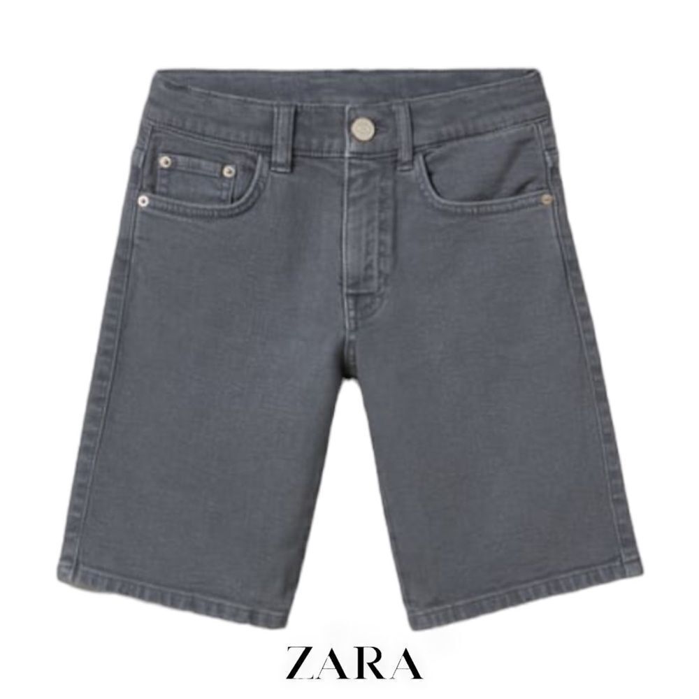 ZARA Kids | Gray | SOFT DENIM SHORTS